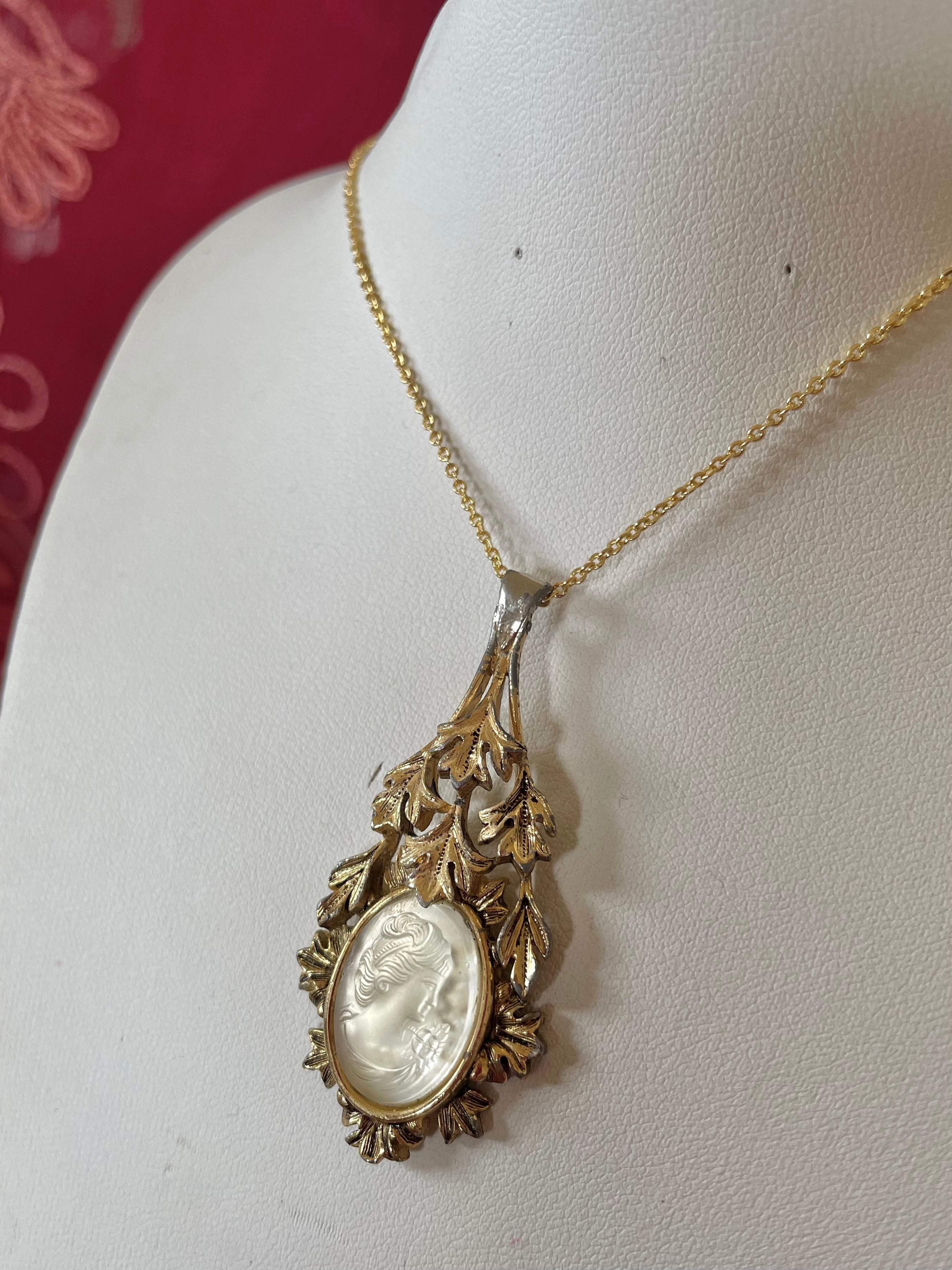 The “Gilded Lady” Necklace