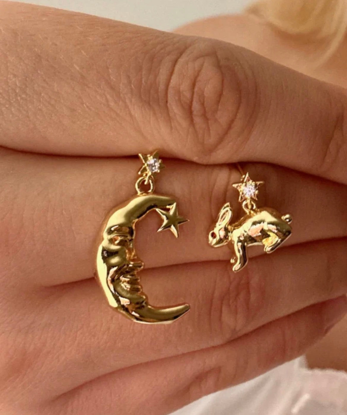 The Crescent Companion Earrings