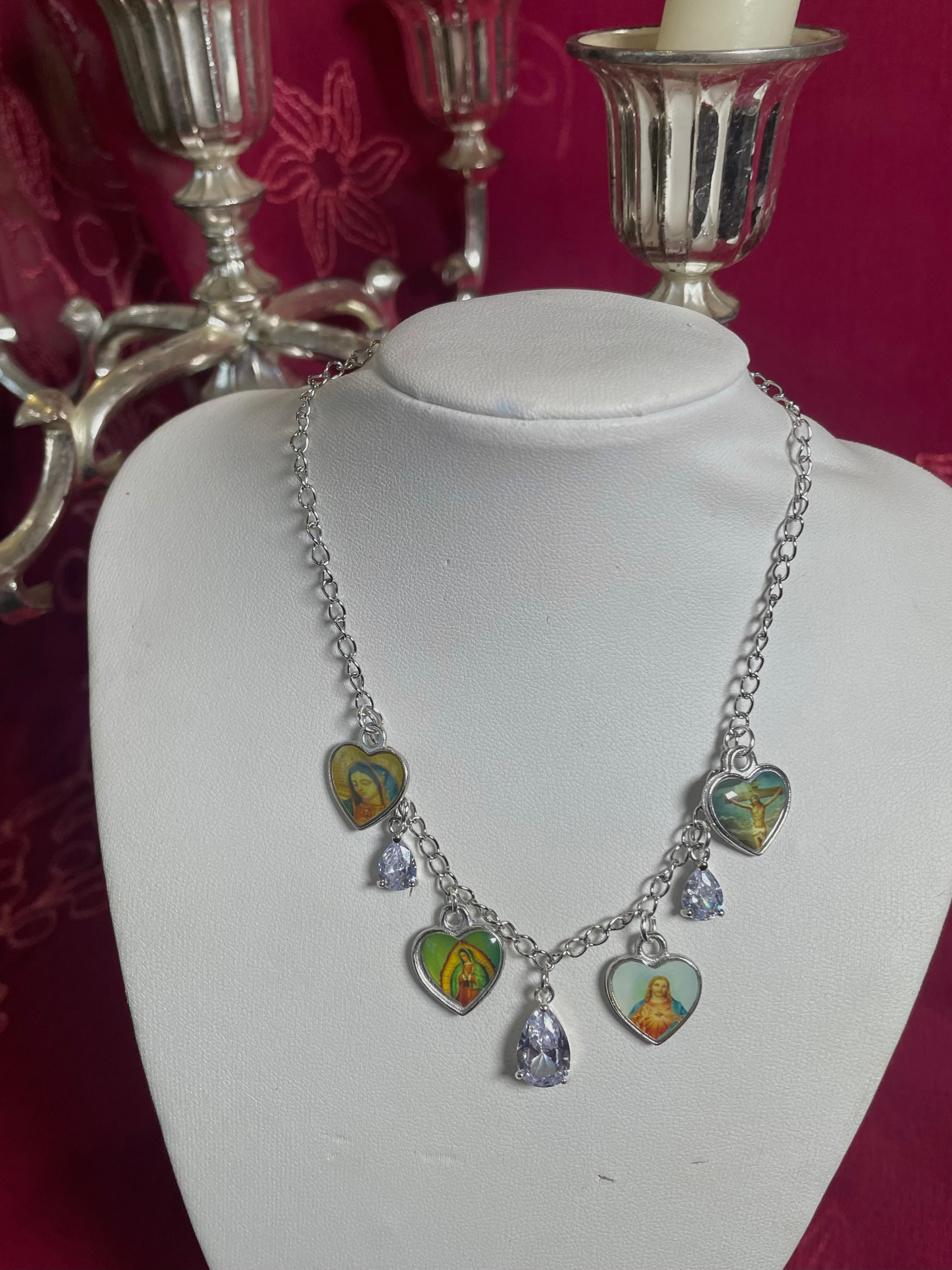 The “Sacred Heart Club” Necklace