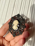“The Portrait In The Locked Room” Brooch