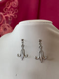 The “Daggered Fleur” Earrings