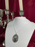 The Silver Flame Of Devotion Necklace