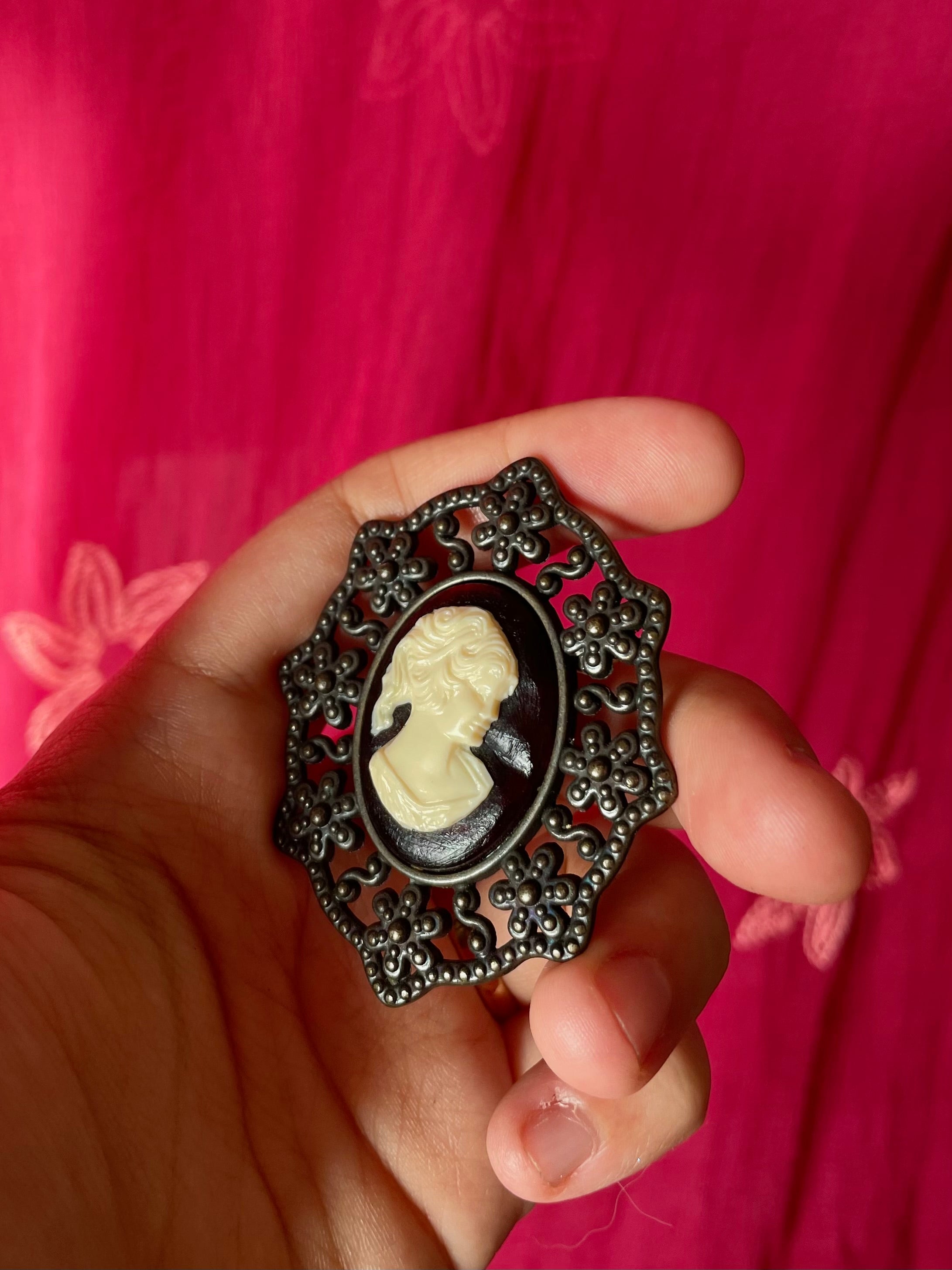 “The Portrait In The Locked Room” Brooch