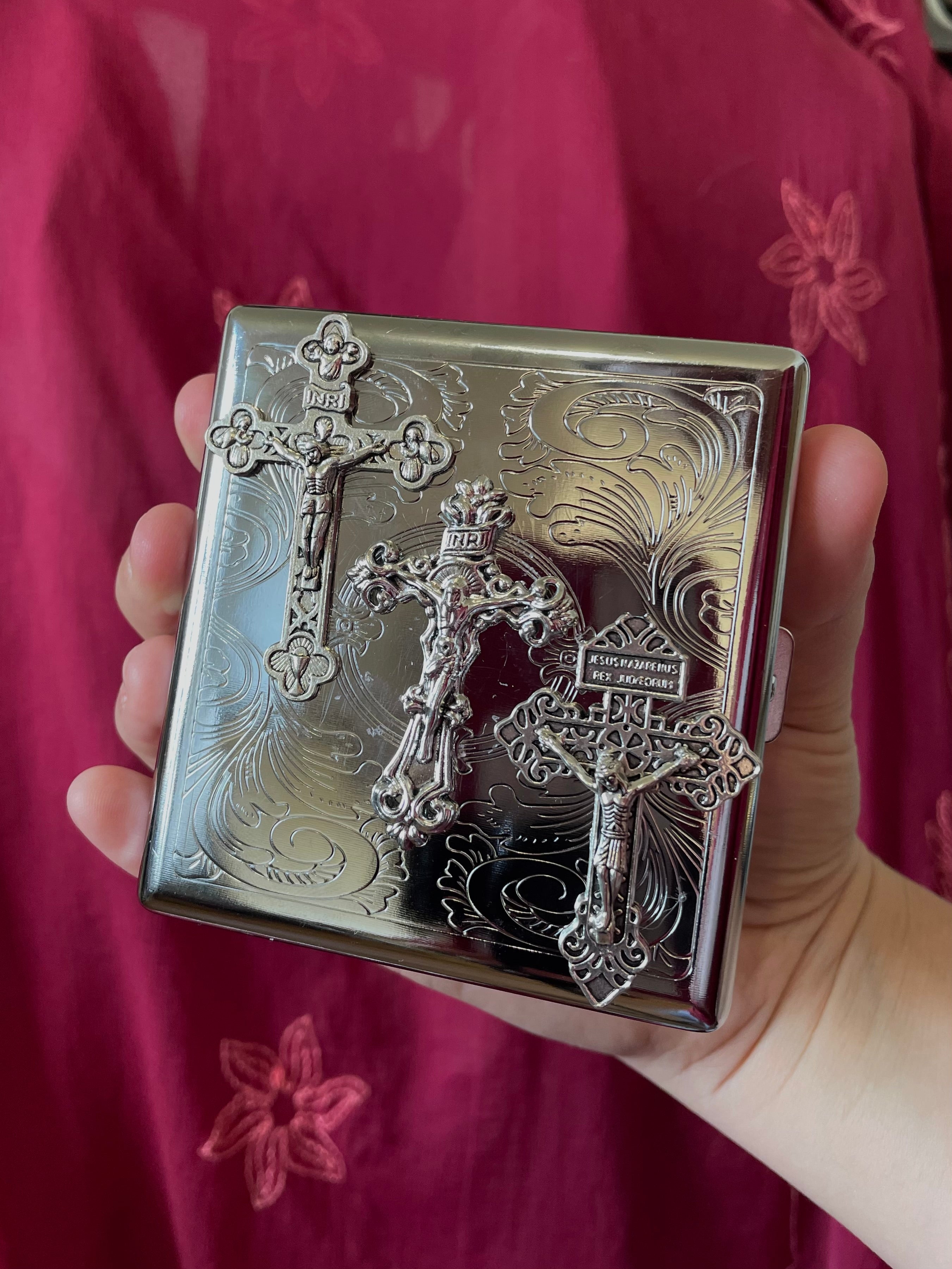 The Sanctity Of Smoke Cigarette Case