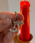 The Lamb Of Light Earrings