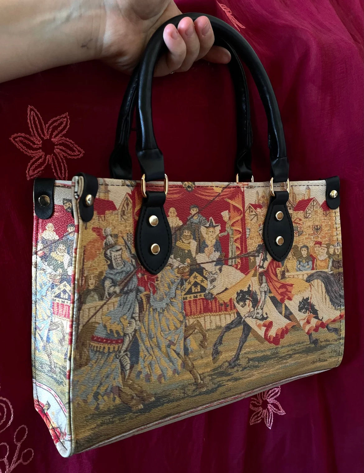 The “Joust Of Forgotten Knights” Handbag
