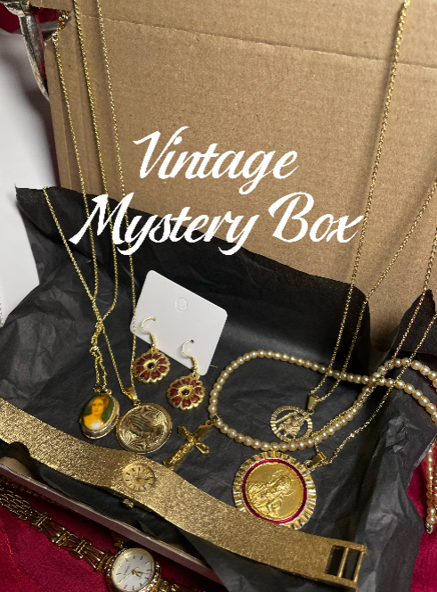 Vintage Mystery Jewellery Box